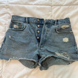 NEW Boyish "The Cody" Ripped Denim Shorts